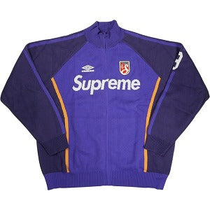 SUPREME シュプリーム ×Umbro 25SS Zip Up Sweater Purple セーター 紫