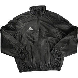 SUPREME シュプリーム ×Umbro 25FW Leather Track Jacket Black
