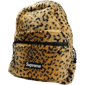 バッグ Supreme Leopard Fleece Backpack 17aw SUPREME シュプリーム 17AW Leopard Fleece Backpack バックパック 黄
