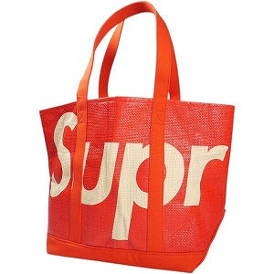 SUPREME シュプリーム 20SS Raffia Tote Red トートバッグ 赤 Size