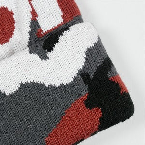 SUPREME シュプリーム 25FW Camo Big Logo Beanie Red Camo ビーニー