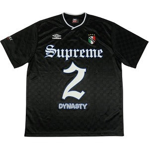 Supreme ブラックジャージ S SUPREME シュプリーム ×Umbro 22SS Soccer Jersey Black サッカー