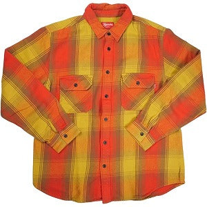 SUPREME シュプリーム 19AW Heavyweight Flannel Shirt Red 長袖シャツ