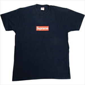 Supreme ネイビー Tシャツ S SUPREME シュプリーム 14SS 20th Box Logo Tee Navy Tシャツ 紺 Size