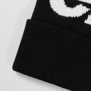 Supreme ブラック ビーニー SUPREME シュプリーム 25FW Big Logo Beanie Black ビーニー 黒 Size
