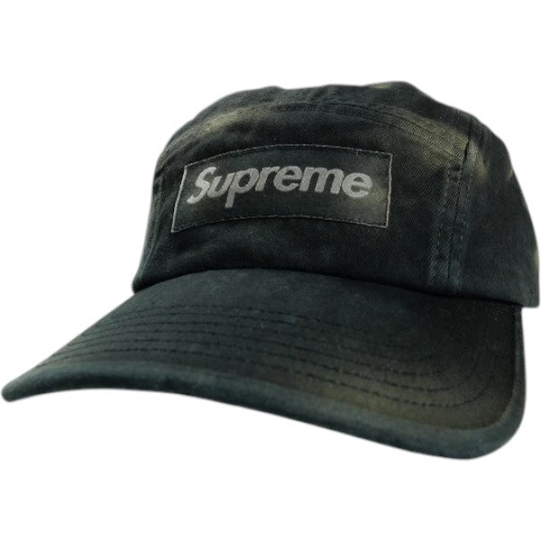 SUPREME シュプリーム 25FW Overdyed Camp Cap Black キャンプキャップ