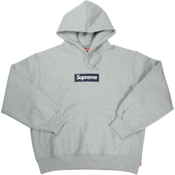 SUPREME シュプリーム 25FW Box Logo Hooded Sweatshirt Heather Grey