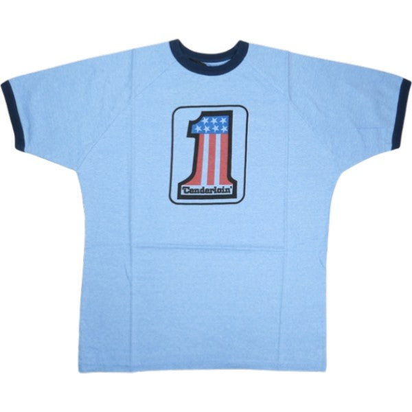 TENDERLOIN テンダーロイン T-RAGLAN TEE ラグランTシャツ 紺 Size 【M