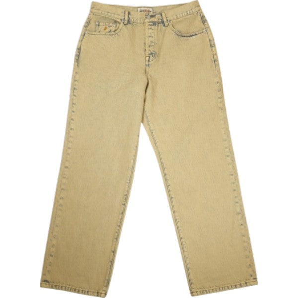 STUSSY ステューシー 26SS BIG OL' JEAN DENIM RESIN WASH KHAKI