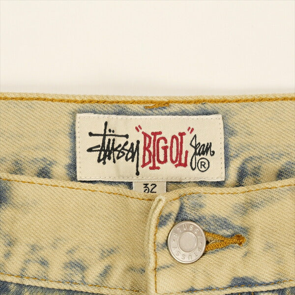 STUSSY ステューシー 26SS BIG OL' SHORT DENIM RESIN WASH KHAKI