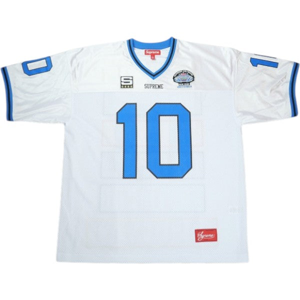 SUPREME シュプリーム 26SS Find God Football Jarsey White