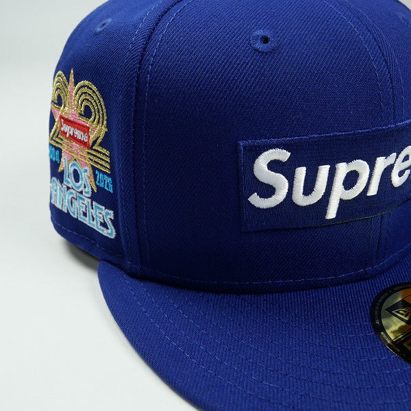 SUPREME シュプリーム 26SS Shop Box Logo New Era Light Navy Los