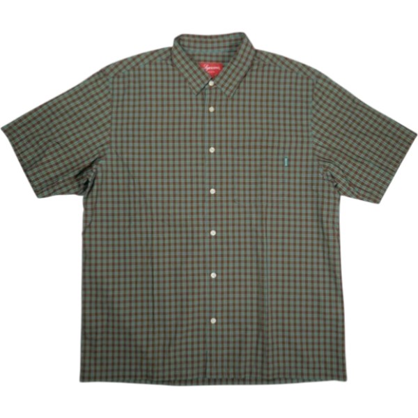 ⭕シュプリーム クロス S/S シャツ グレー XXL(完売サイズ) Supreme - Supreme シュプリーム Cross S/S Top Mサイズ グレー 袋