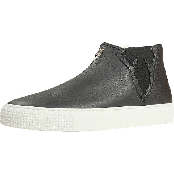 CHROME HEARTS クロム・ハーツ HVY WT LTHR MID TOP SNEAKER CHROME HEARTS クロム・ハーツ HVY WT LTHR MID TOP SNEAKER