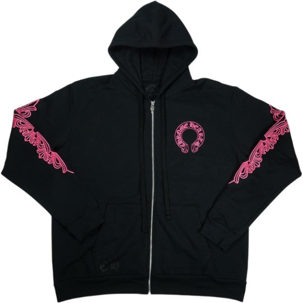 ✨新品未使用✨ シーズン限定　CHROME HEARTS 黒×ピンク　ジップ HOODIE – foolsjudge