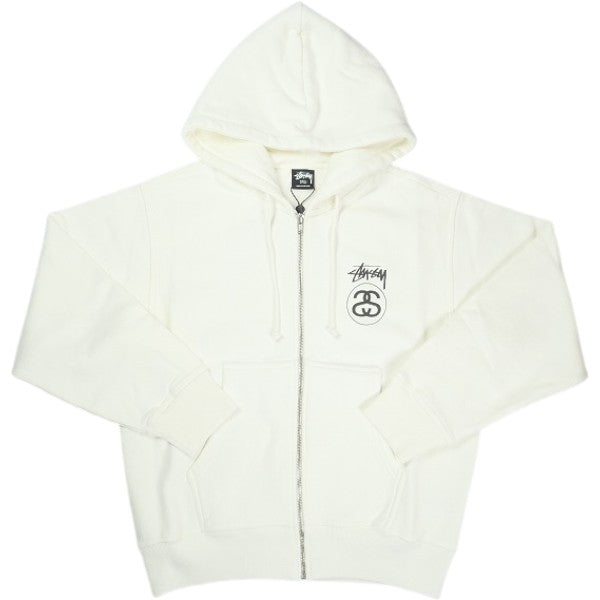 STUSSY ステューシー 25FW STOCK LINK ZIP HOODIE PIGMENT DYED
