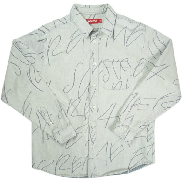 ⭕シュプリーム クロス S/S シャツ グレー XXL(完売サイズ) Supreme - Supreme シュプリーム Cross S/S Top Mサイズ グレー 袋