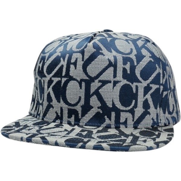 SUPREME シュプリーム 17AW Fuck Jacquard 6Panel Cap Ingido キャップ