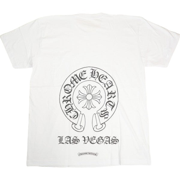 CHROME HEARTS クロム・ハーツ LAS VEGAS HORSESHOE S/S TEE WHITE 
