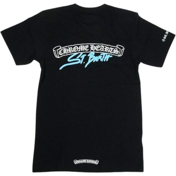 CHROME HEARTS クロム・ハーツ ST BARTH SCROLL SS TEE BLACK セント