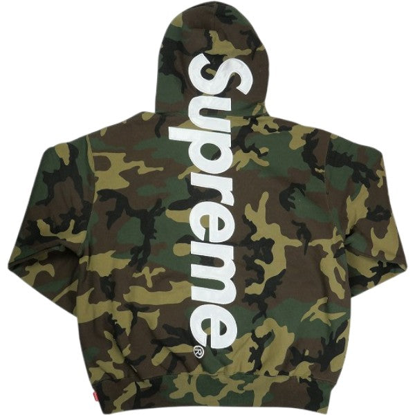 Supreme 迷彩柄 フード付きパーカー　26ss SUPREME シュプリーム 26SS Satin Applique Hooded Sweatshirt