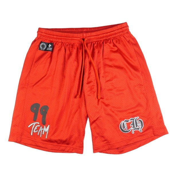 CHROME HEARTS クロム・ハーツ MATTY BOY PPO 99 FORM MESH SHORTS RED