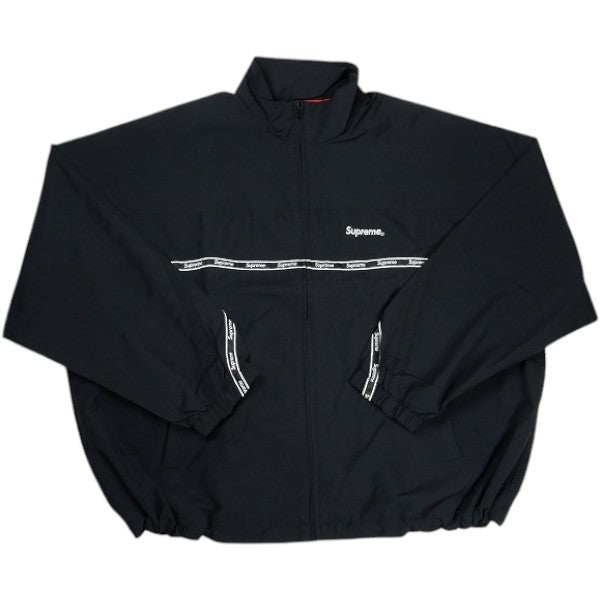 Supreme ブラックジャケット Mサイズ SUPREME シュプリーム 26SS Logo Taping Track Jacket Black