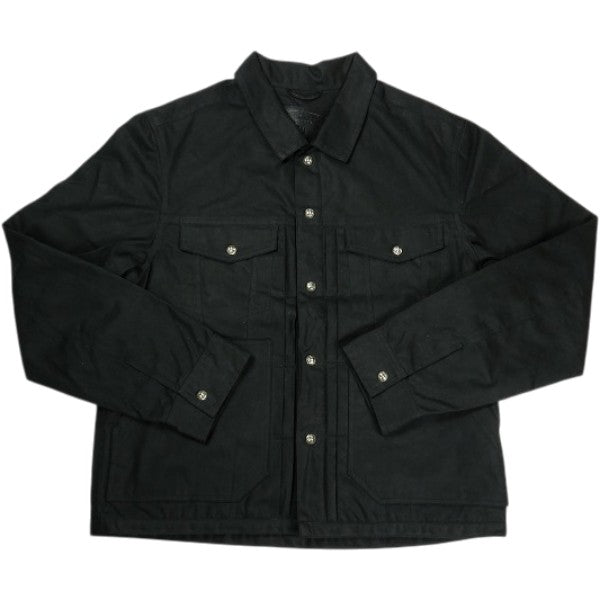 クロムハーツ、ジャンパー CHROME HEARTS クロム・ハーツ WHIPLASH JACKET WAX COTTON BLACK