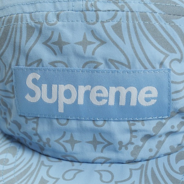 SUPREME シュプリーム 26SS Reflective Bandana Sunshield Camp Cap