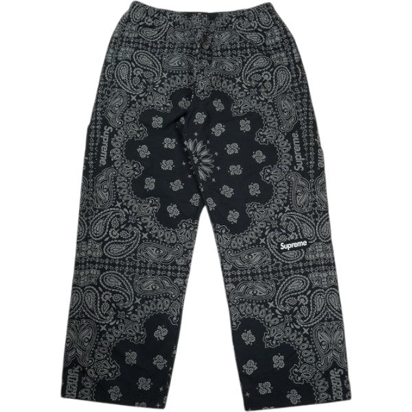 SUPREME シュプリーム 26SS Reflective Bandana Track Pant Black