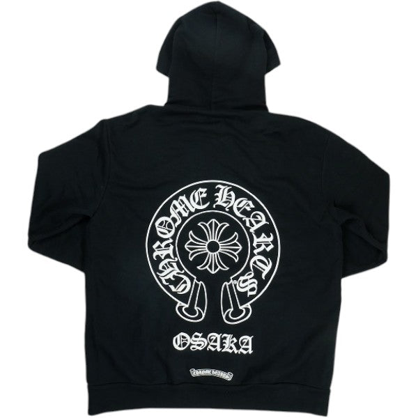 CHROME HEARTS クロム・ハーツ Osaka Horseshoe Pullover Hoodie Black