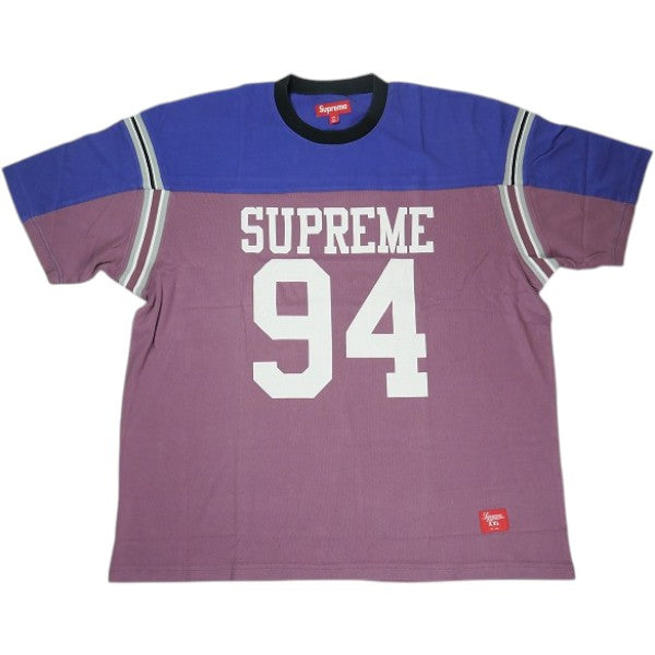 SUPREME シュプリーム 25SS Split S/S Football Top Purple