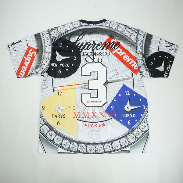 SUPREME シュプリーム ×La Martina ×Jacob & Co 26SS Soccer Jersey 