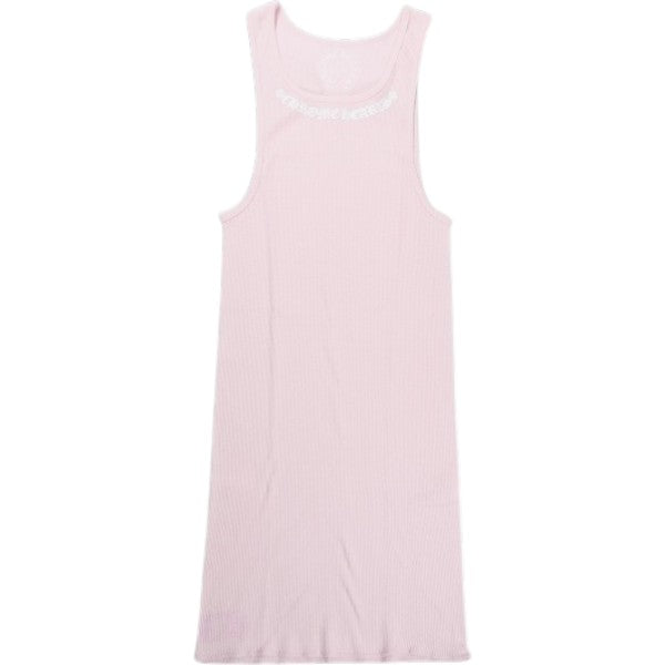 CHROME HEARTS クロム・ハーツ LOVE YOU RIB TANKTOP PINK タンク