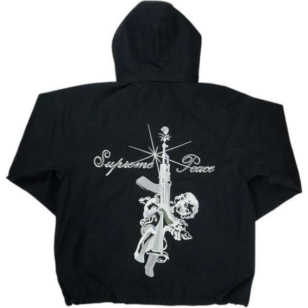 【激レア】SUPREME シュプリーム　ジャケット　プルオーバー　完売モデル　黒 SUPREME シュプリーム ×AOI 26FW GORE-TEX Hooded Jacket Black