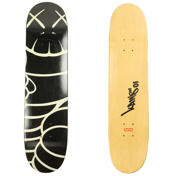 supreme kaws skateboard deck デッキ　ピンク