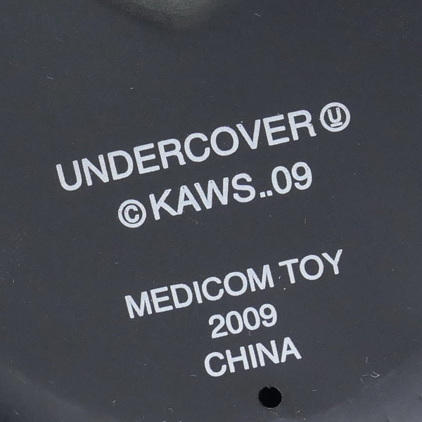 KAWS カウズ ×MEDICOM TOY×UNDERCOVER BEAR KAWS COMPANION ベアー フィギュア 黒 Size【フリー】 【新古品・未使用品】