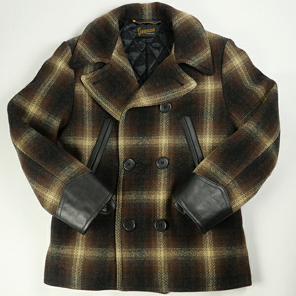 TENDERLOIN テンダーロイン 09AW T-PEA COAT Pコート ジャケット 茶 Size【S】 【新古品・未使用品】