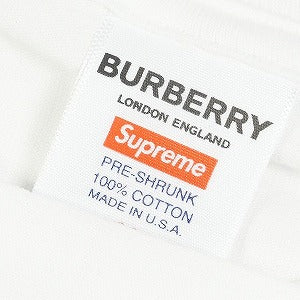 SUPREME シュプリーム ×Burberry 22SS Box Logo Tee BOXロゴTシャツ 白 Size 【XXL】 【新古品・未使用品】 20729118