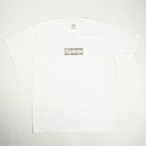 SUPREME シュプリーム ×Burberry 22SS Box Logo Tee BOXロゴTシャツ 白 Size 【XL】 【新古品・未使用品】 20734654