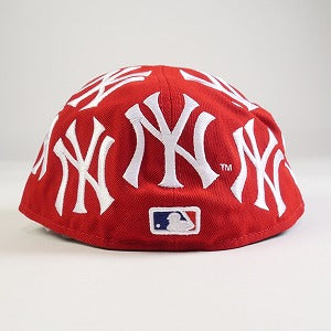 SUPREME シュプリーム ×New York Yankees ニューヨーク ヤンキース 21AW Box Logo New Era ニューエラキャップ 赤 Size 【7　5/8(XL)】 【新古品・未使用品】 20748612