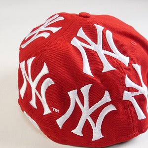 SUPREME シュプリーム ×New York Yankees ニューヨーク ヤンキース 21AW Box Logo New Era ニューエラキャップ 赤 Size 【7　5/8(XL)】 【新古品・未使用品】 20748612