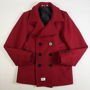 WTAPS ダブルタップス 10AW BLACK WATCH Pコート ジャケット 赤 Size 