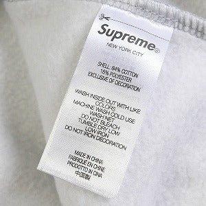 SUPREME シュプリーム 22AW Satin Applique Hooded Sweatshirt スウェットパーカー 灰 Size 【S】 【新古品・未使用品】 20751947