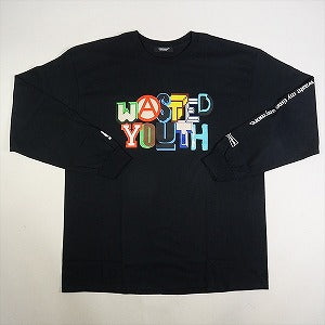 Wasted youth ウェイステッドユース Verdy ×UNDERCOVER Logo LS ロンT 黒 Size 【XL】 【新古品・未使用品】 20753499