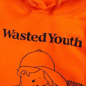 wasted youth 黒 パーカー XL