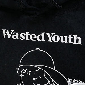 wasted youth hoody black 【L】verdy