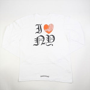 CHROME HEARTS クロム・ハーツ I LOVE NY LS NY店限定 ロンT 白 Size