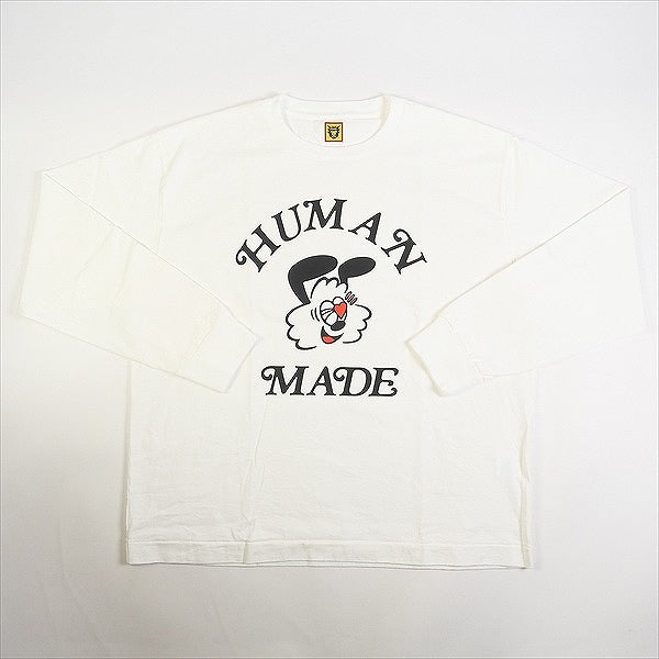 HUMAN MADE ヒューマンメイド ×Girls Don't Cry 23SS GDC VALENTINE'S DAY L/S T-SHIRT  ロンT 白 Size 【XXL】 【新古品・未使用品】 20758011