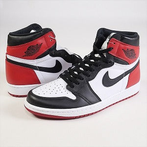 NIKE ナイキ AIR JORDAN 1 RETRO HIGH OG BLACK TOE / つま黒 555088-125 2016年モデル  スニーカー 赤黒 Size 【28.0cm】 【中古品-ほぼ新品】 20760939